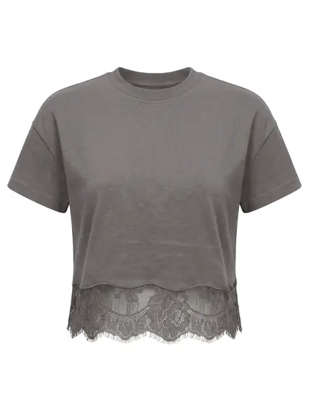 studioselect Tričko 'Piper'  tmavosivá