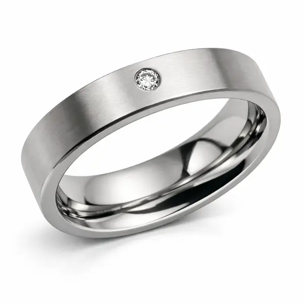 Boccia Titanium Snubní titanový prsten 0121-04 50 mm