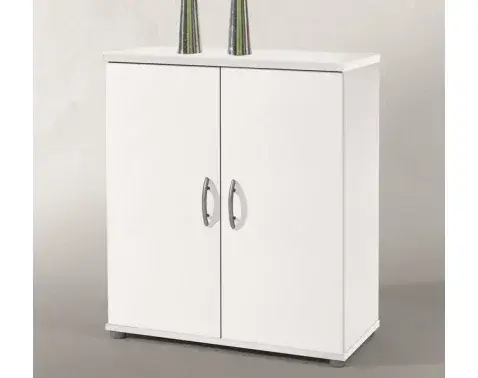 Komoda 2-dveřová Lilly, bílá