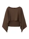 MANGO Blúzka 'LINA'  hnedá