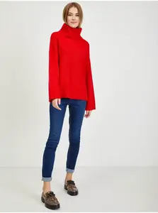 Orsay Červený dámský svetr - Dámské
