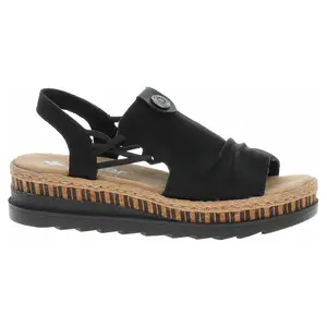 Dámské sandály Rieker V7972-00 schwarz 39
