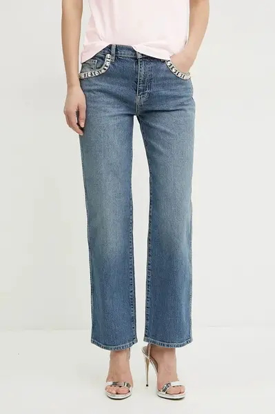 Džíny Guess DAISY dámské, high waist, W5RA1N D5ACC