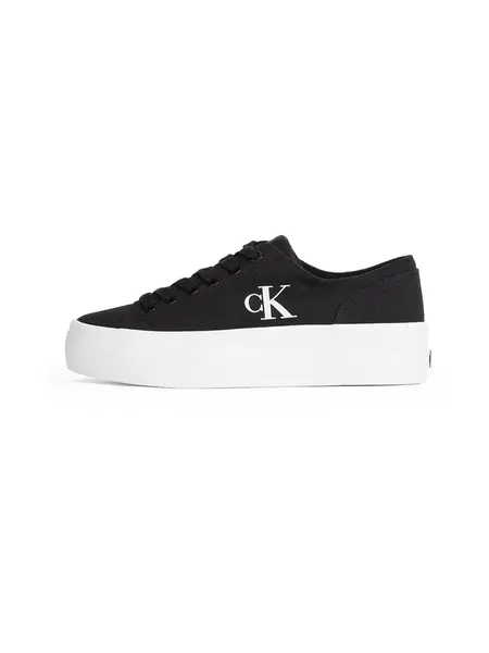 Calvin Klein Nízke tenisky  čierna / biela
