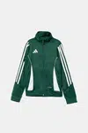 Dětská mikina adidas Performance zelená barva, s aplikací, IR7503
