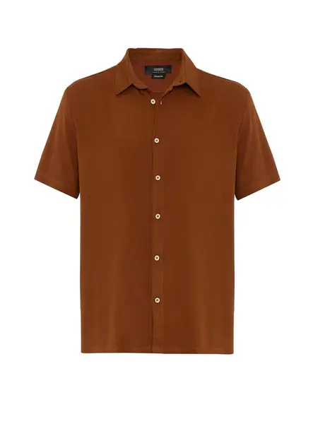 Antioch Košeľa  hrdzavohnedá