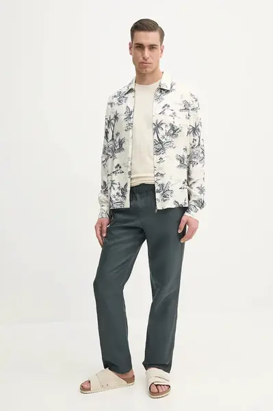 Lněné kalhoty ZADIG&VOLTAIRE