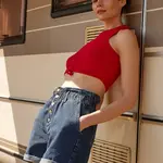 Dámské kraťasy Trendyol Denim