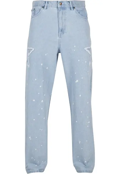 Karl Kani Džínsy  modrá denim