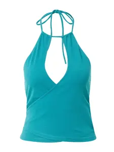 Urban Classics Top  modrozelená