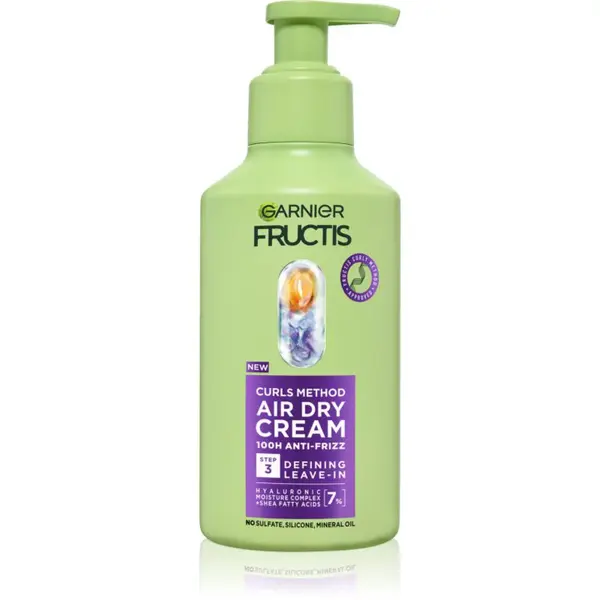 Garnier Fructis Curls Method bezoplachový krém pro vlnité a kudrnaté vlasy 260 ml