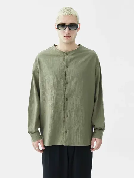 VAMOS CLO Tričko  kaki