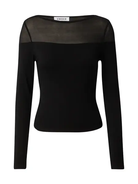 EDITED Tričko 'Kareene'  čierna