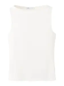 MANGO Top 'TECLI'  šedobiela