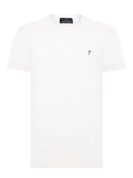 Jacey Quinn Tričko  modrá / biela