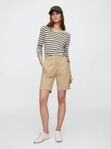 GAP dámské bermudy Downtown Khaki