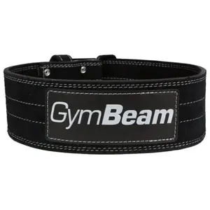 GymBeam ARNOLD Fitness opasek, černá, velikost