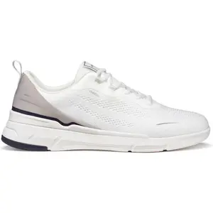 Geox U VITTOUR Pánska voľnočasová obuv, biela, veľkosť