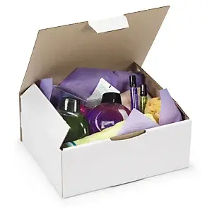 50 x Poštovní krabice 240x170x50mm, bílá RAJAPOST