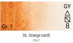 Akvarelové barvy Grand Godet – 36 Orange Earth