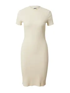 Urban Classics Šaty  krémová