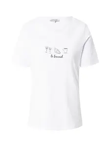 MORE & MORE Tričko  čierna / biela