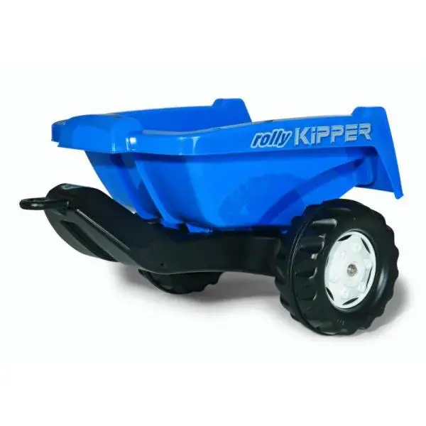 Rollytoys Vlečka za traktor KIPPER malá modrá