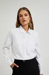 Marisse Women's Shirt L-Ko-4601 White
