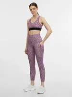 Orsay Světle fialová dámská vzorovaná sportovní podprsenka - Dámské