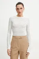 Svetr Guess KYLA dámský, bílá barva, lehký, W5GR14 Z3MS0