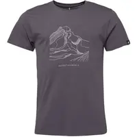 FUNDANGO MOUNTAIN Pánske tričko, tmavo sivá, veľkosť