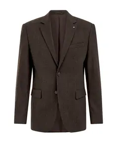 WE Fashion Sako  tmavohnedá