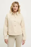 Košilová bunda Answear.LAB béžová barva