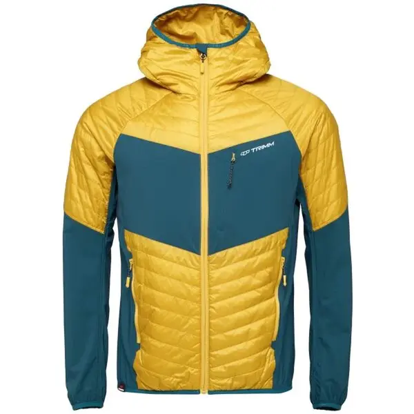 TRIMM ZEN Pánská celoroční bunda, žlutá, velikost XXXL