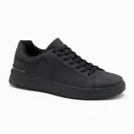 Ombre Casual uniform men's eco nubuck shoes - black