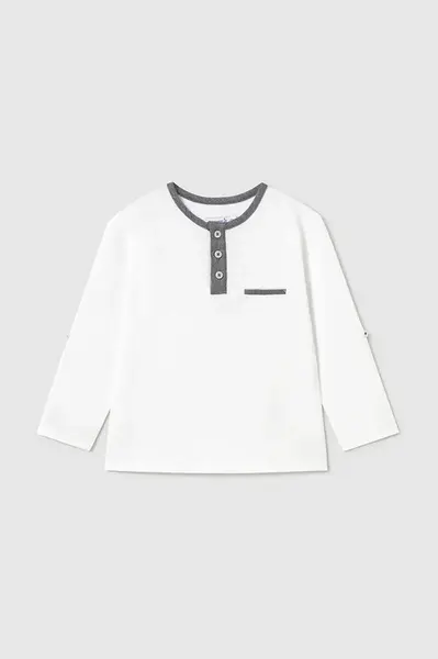 Dětské bavlněné tričko s dlouhým rukávem Mayoral