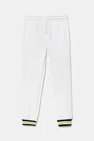 Dětské tepláky Guess bílá barva, vzorované, L5RQ12 KAZQ2