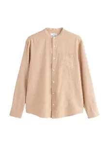 Next Košeľa  tmavohnedá / marhuľová