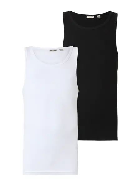 Only & Sons Tričko 'ONSTANNER'  čierna / biela