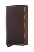 Kožená peněženka Secrid hnědá barva, SO-Chocolate