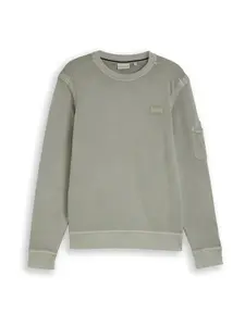 TOM TAILOR Mikina  olivová