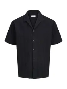 Jack & Jones Junior Košeľa 'JJETYSON'  čierna