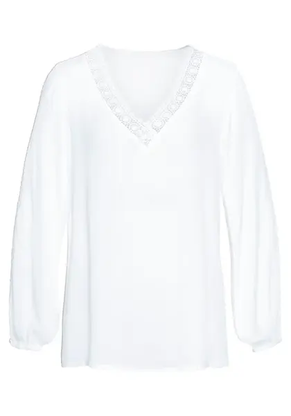 VIVANCE Blúzka  biela