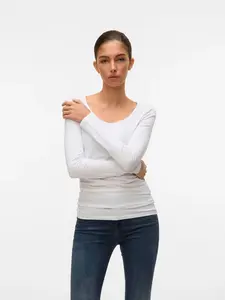 VERO MODA Tričko 'VMMaxi My'  biela