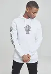 Push Me Hoody bílá