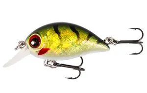 Mikado wobler shimmy plovoucí green perch 3,4 cm 3 g