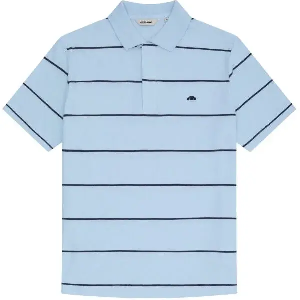 ELLESSE CIMETTA POLO Pánske polo tričko, svetlomodrá, veľkosť XXL