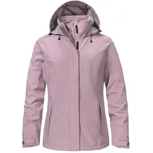 Schöffel GMUND W Dámská větru a vodě odolná bunda, růžová, velikost