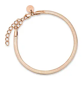 Rosefield Minimalistický bronzový náramek Hádek Toccombo JTBFS3R-J402