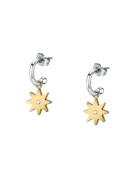 Morellato Hravé bicolor náušnice kruhy 2v1 Maia SAUY07